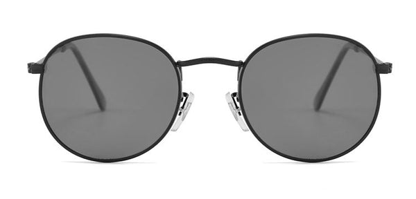 Lennon Collection Black Frame Sunglasses with Smoke polarized lens