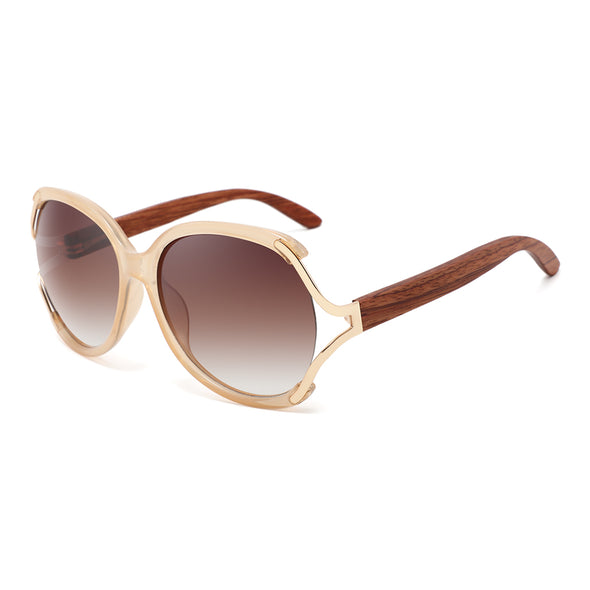 Audrey Sunglasses with Rosewood Arms