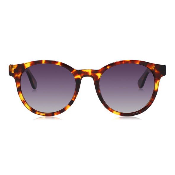 Audrey Tortoise  Sunglasses with Rosewood Arms