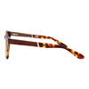Audrey Tortoise  Sunglasses with Rosewood Arms
