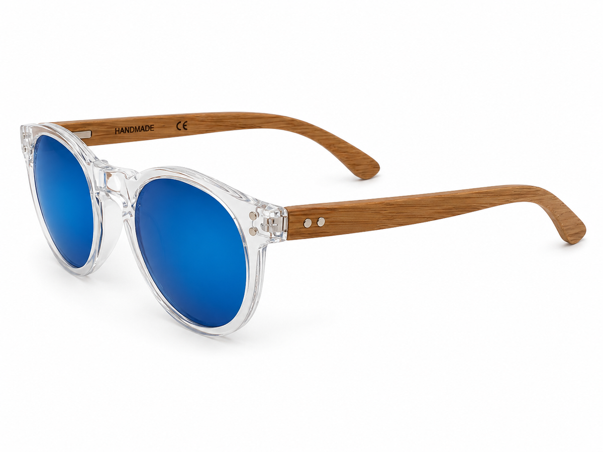 Olivia Collection  Polarized Blue  Mirror Sunglasses