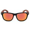 Daly Collection Rosewood Sunglasses with Red Mirror Polarized Lens