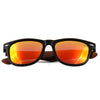 Daly Collection Rosewood Sunglasses with Red Mirror Polarized Lens