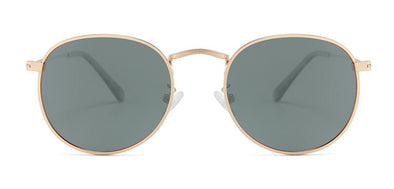 Lennon Collection Gold Frame Sunglasses with polarized G15 Lens