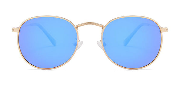 Lennon Collection Blue Mirror Sunglasses with polarized lens