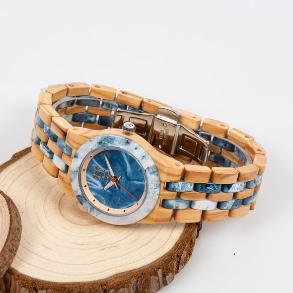 The Woodland Collection (Olivewood and Blue Marble)