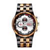 The Carlton Collection (Chronograph Ebony and Zebra Wood) Watch