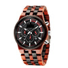 The Parker Collection (Chronograph Sandal Wood & Ebony Wood) Watch